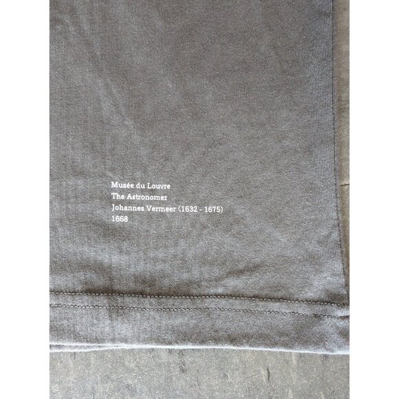 Doraemon meets the Louvre XL Vermeer UT Graphic T-Shirt UNIQLO The Astronomer - Picture 5 of 5